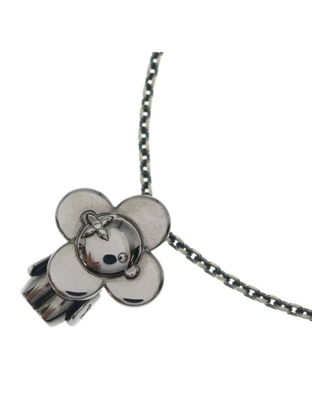 Louis Vuitton Pendant Vivienne Dark Silver
